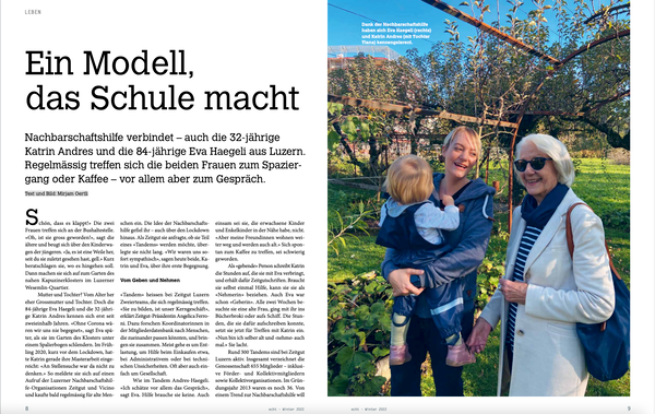 Nachbarschaftshilfe verbindet