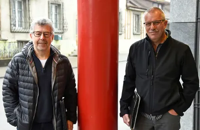 Zwei Gründungsmitglieder des Vereins Zeitgut Region Weinfelden: Präsident Thomas Gerster und Vizepräsident Adi Wirth.